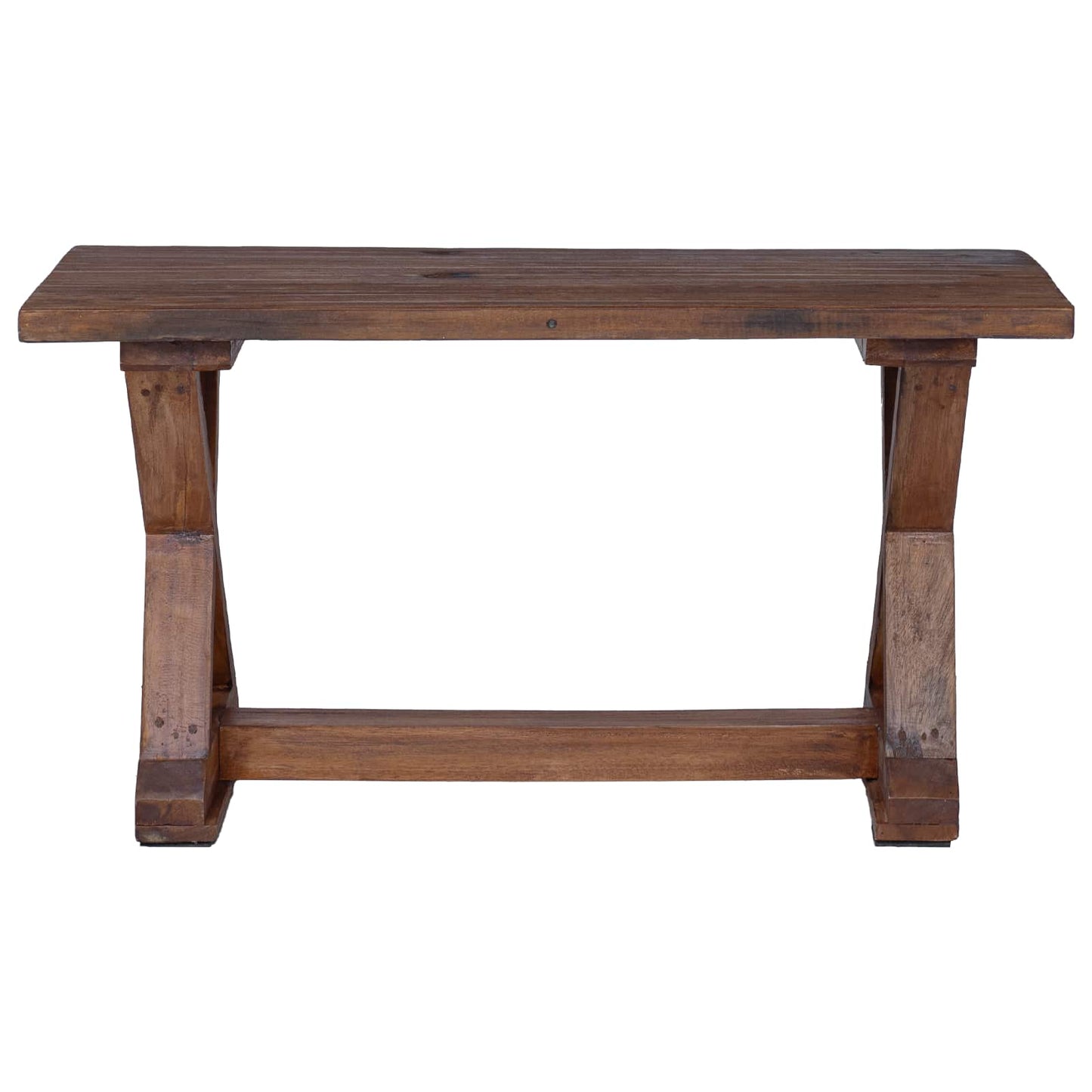 vidaXL Bench Natural 85 x 35 x 46 cm Solid Reclaim wood