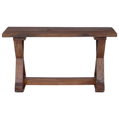 vidaXL Bench Natural 85 x 35 x 46 cm Solid Reclaim wood