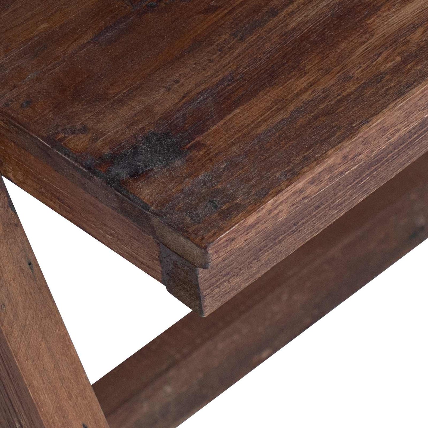 vidaXL Desk Brown 90 x 50 x 103 cm Solid Reclaim Wood