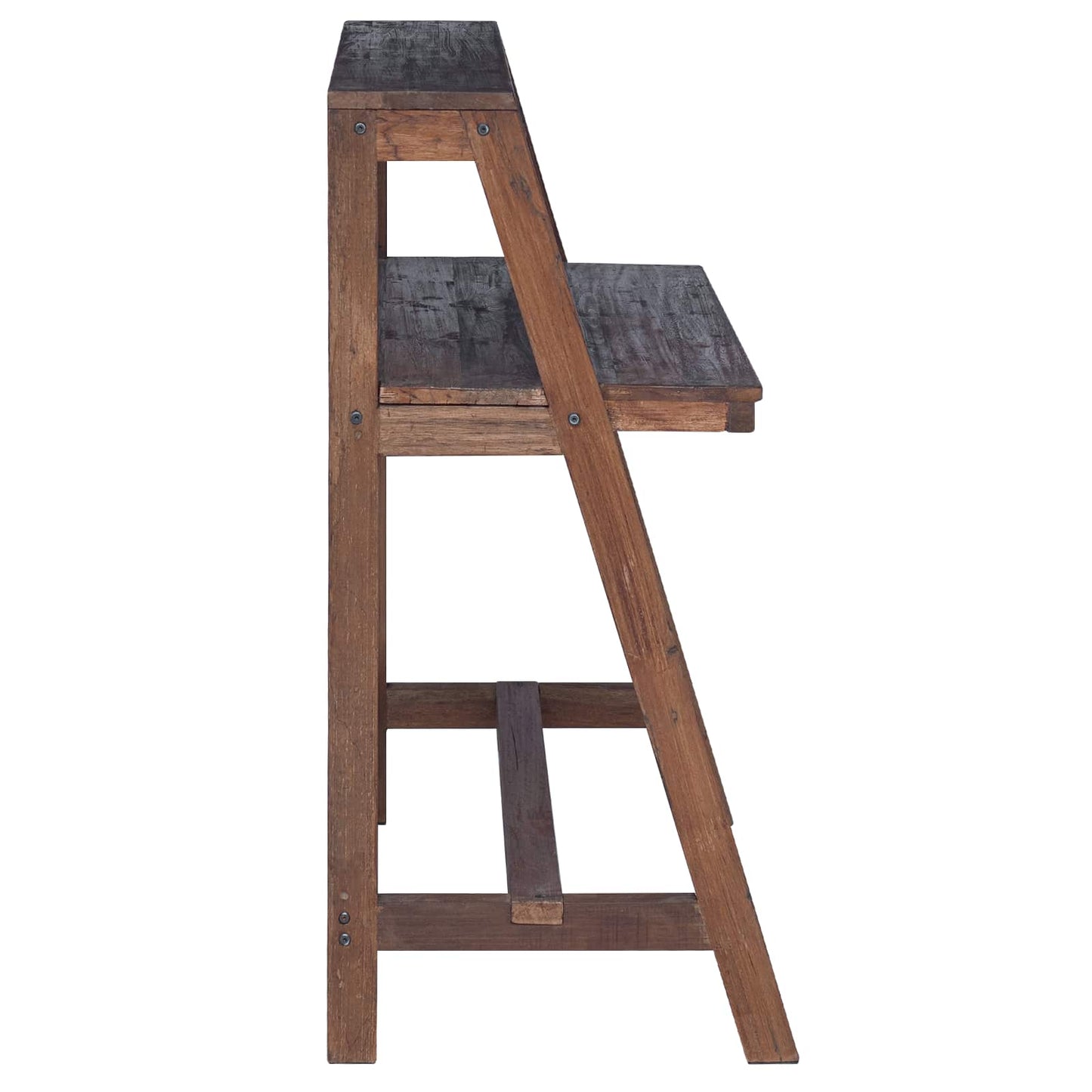 vidaXL Desk Brown 90 x 50 x 103 cm Solid Reclaim Wood