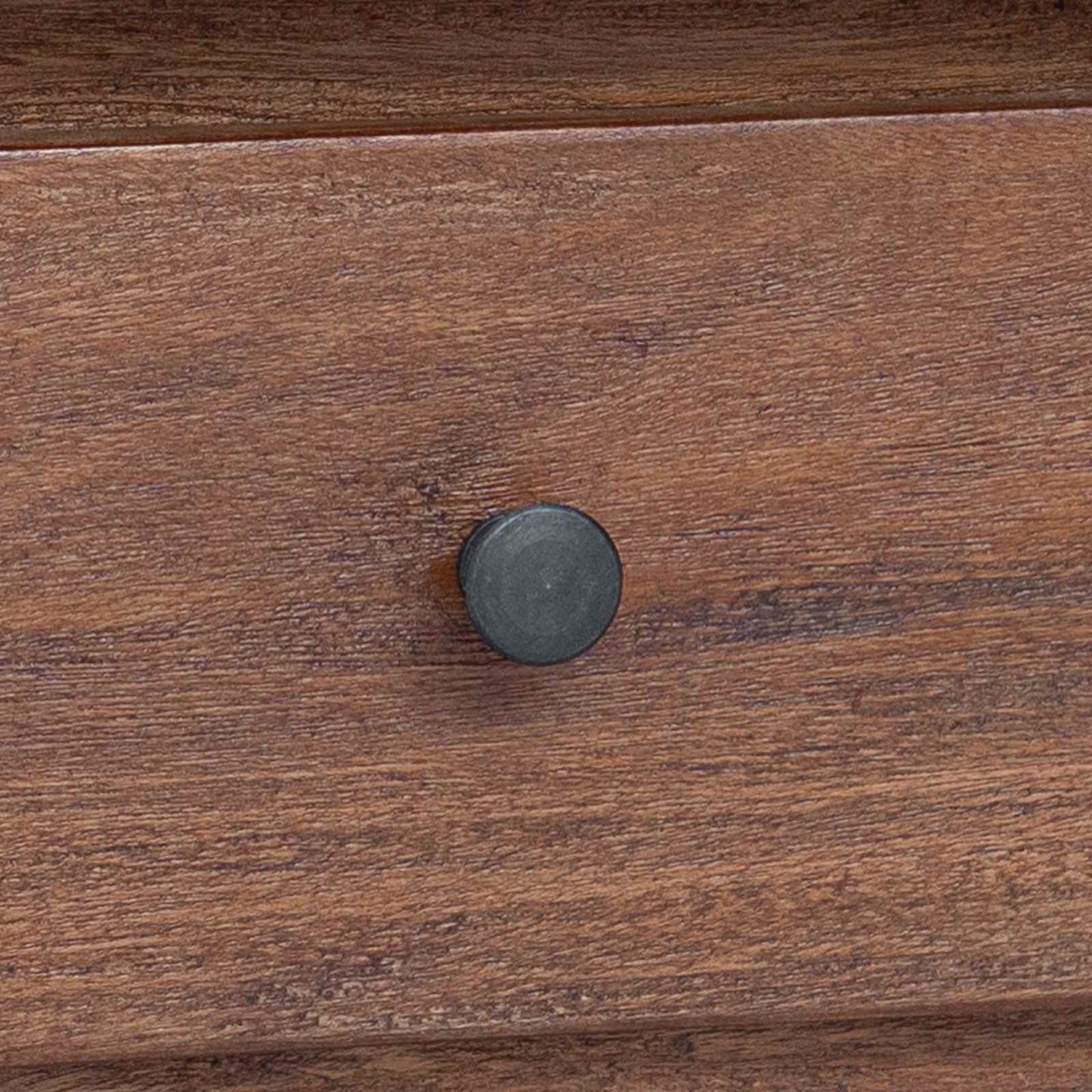 vidaXL Desk with Drawer Brown 110 x 30 x 79 cm Solid Mahogany Wood