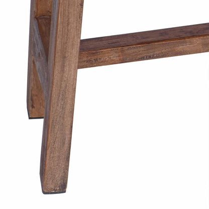vidaXL Desk with Drawer Brown 110 x 30 x 79 cm Solid Mahogany Wood