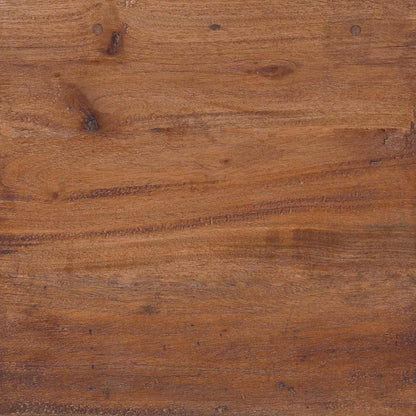 vidaXL Side Table Brown 38 x 28 x 35 cm Solid Mahogany wood