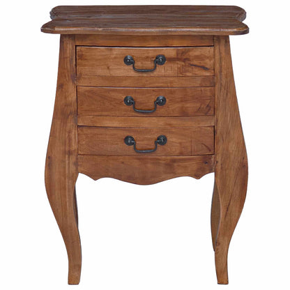 vidaXL Storage Chest 48 x 35 x 64 cm Solid Mahogany Wood