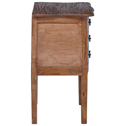 vidaXL Storage Chest 48 x 35 x 64 cm Solid Mahogany Wood