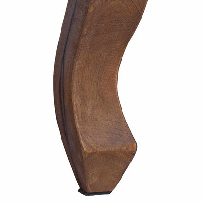 vidaXL Nesting Table 3 pcs Brown Solid Mahogany wood