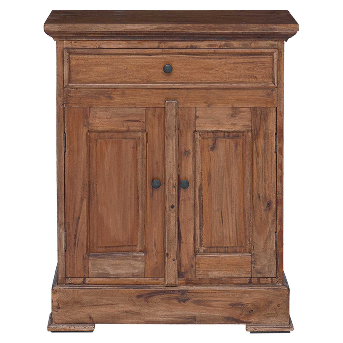 vidaXL Storage Cabinet 63 x 30 x 79 cm Solid Mahogany Wood
