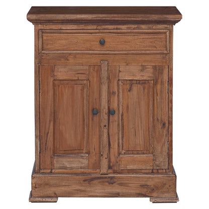 vidaXL Storage Cabinet 63 x 30 x 79 cm Solid Mahogany Wood