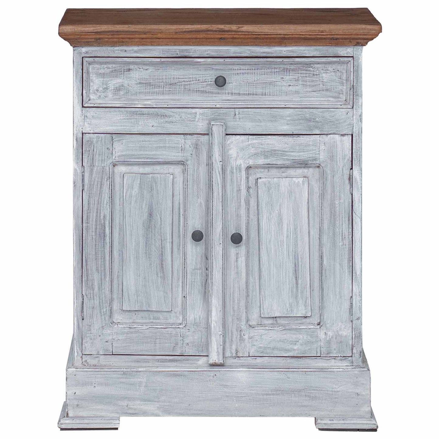 vidaXL Storage Cabinet 63 x 30 x 79 cm Solid Mahogany Wood