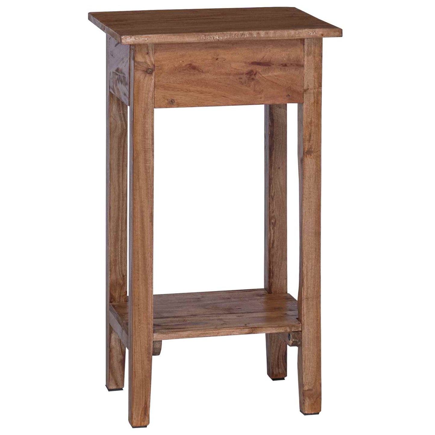 vidaXL Plant Stand with Drawer Brown 34 x 25 x 52 cm Mahogany Wood