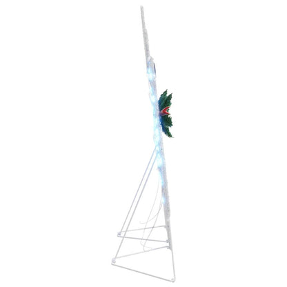 vidaXL LED Reindeers 2 pcs Cold White Fabric