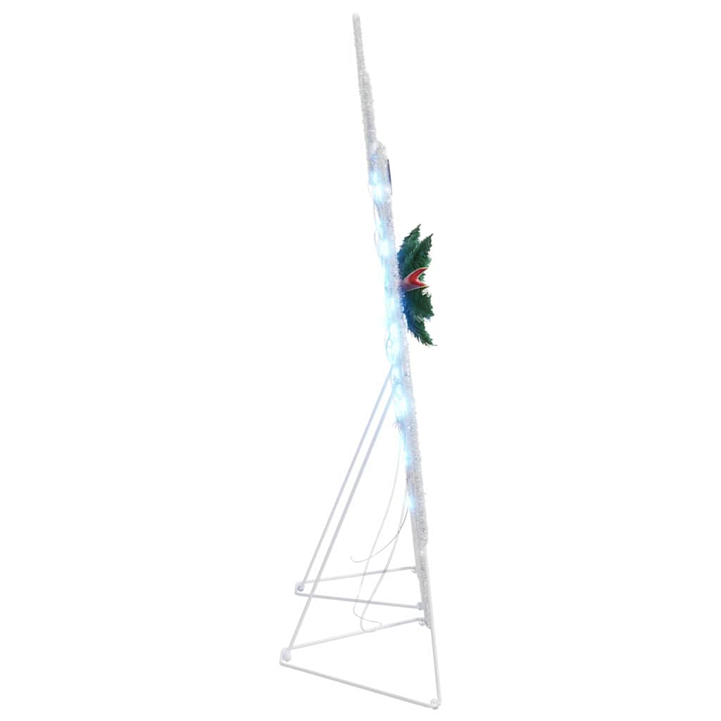 vidaXL LED Reindeers 2 pcs Cold White Fabric