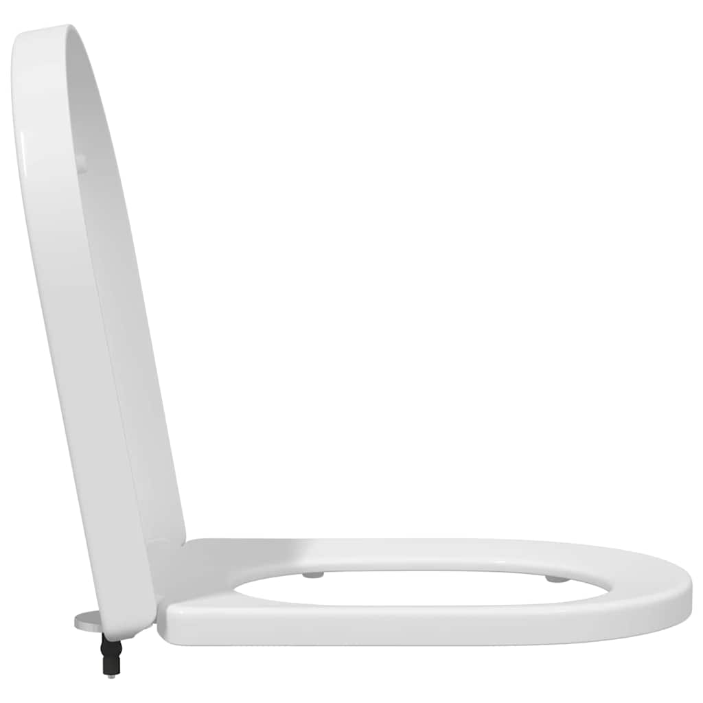 vidaXL Toilet suitable for Seat White 48 x 36.5 x 4.5 cm Polypropylene