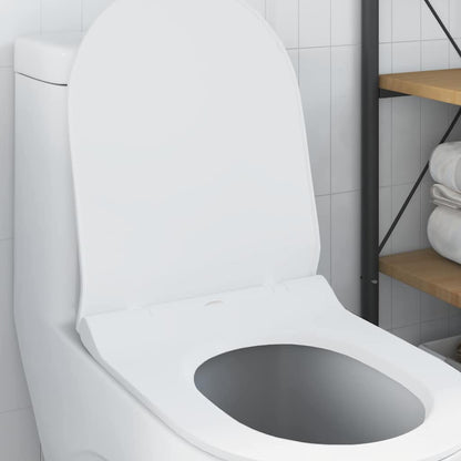 vidaXL Toilet suitable for Seat White 50 x 36 x 5 cm Polypropylene