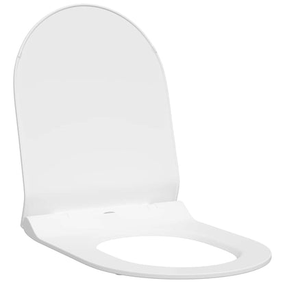 vidaXL Toilet suitable for Seat White 50 x 36 x 5 cm Polypropylene