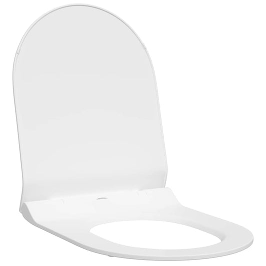 vidaXL Toilet suitable for Seat White 50 x 36 x 5 cm Polypropylene
