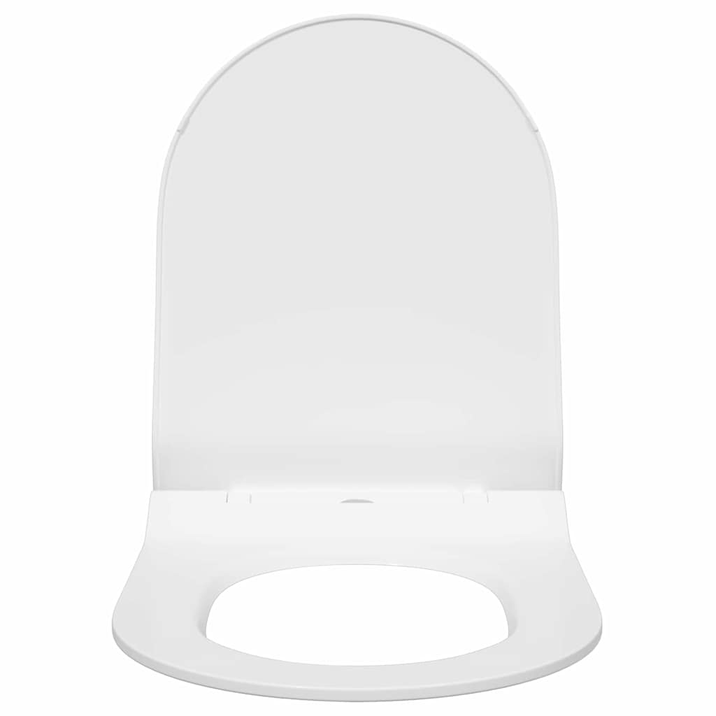 vidaXL Toilet suitable for Seat White 50 x 36 x 5 cm Polypropylene