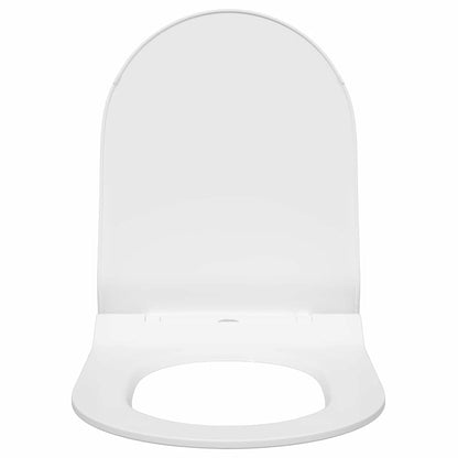 vidaXL Toilet suitable for Seat White 50 x 36 x 5 cm Polypropylene