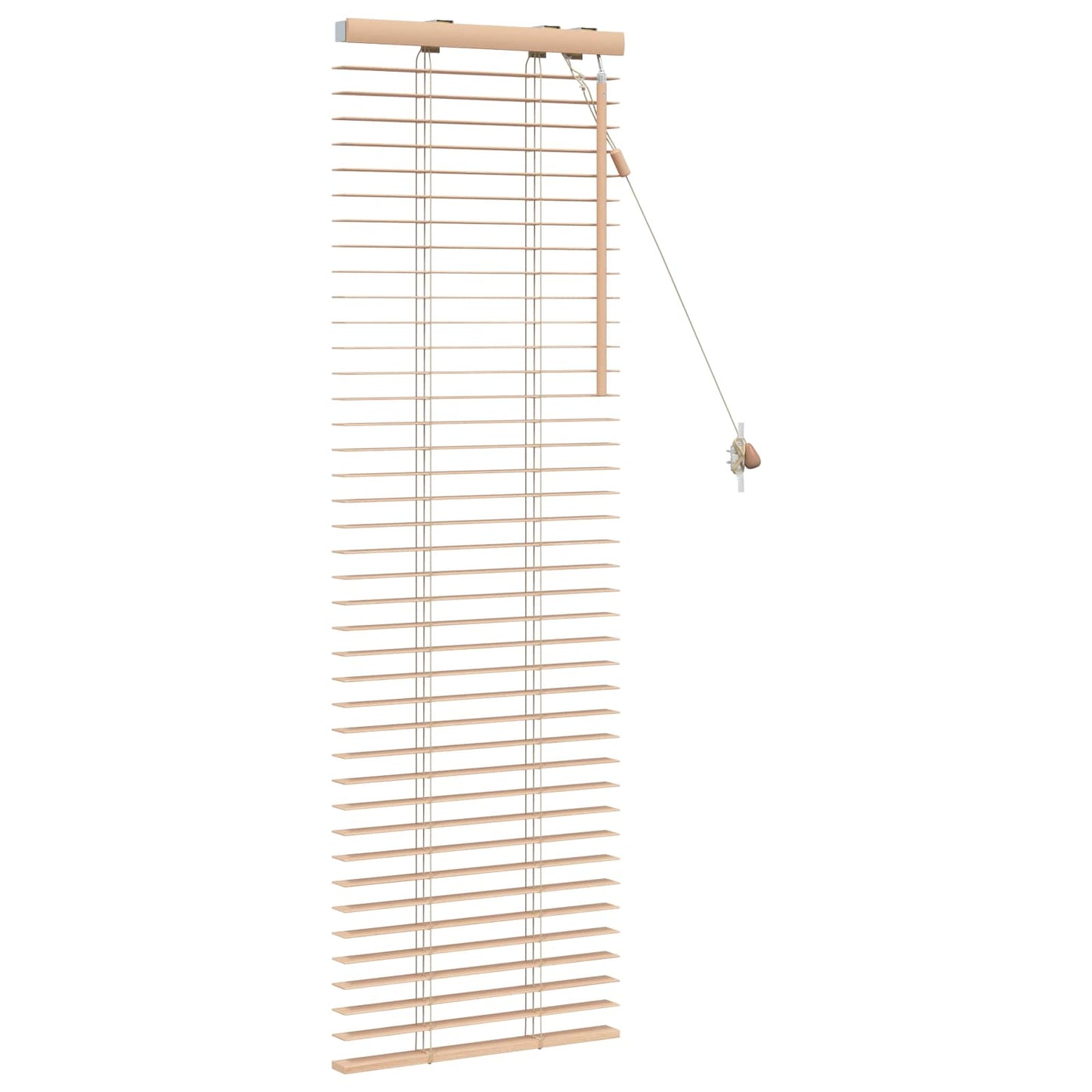 vidaXL Venetian Blind Oak Look 40 x 130 cm 35 mm Solid Paulownia Wood