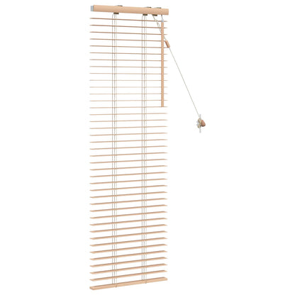 vidaXL Venetian Blind Oak Look 40 x 130 cm 35 mm Solid Paulownia Wood