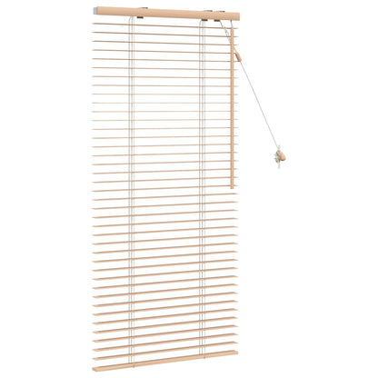 vidaXL Venetian Blind Oak Look 55 x 130 cm 35 mm Solid Paulownia Wood