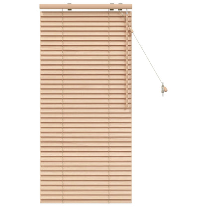 vidaXL Venetian Blind Oak Look 60 x 130 cm 35 mm Solid Paulownia Wood