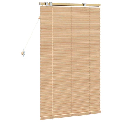 vidaXL Venetian Blind Oak Look 70 x 130 cm 35 mm Solid Paulownia Wood
