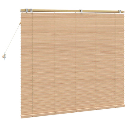 vidaXL Venetian Blind Oak Look 155 x 130 cm 35 mm Solid Paulownia Wood