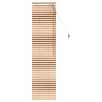 vidaXL Venetian Blind Oak Look 50 x 160 cm 35 mm Solid Paulownia Wood