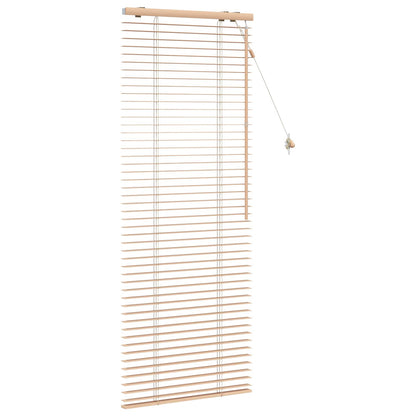 vidaXL Venetian Blind Oak Look 60 x 160 cm 35 mm Solid Paulownia Wood