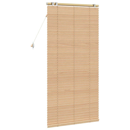 vidaXL Venetian Blind Oak Look 75 x 160 cm 35 mm Solid Paulownia Wood