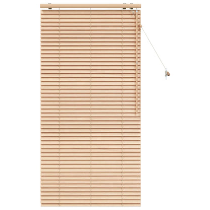 vidaXL Venetian Blind Oak Look 75 x 160 cm 35 mm Solid Paulownia Wood