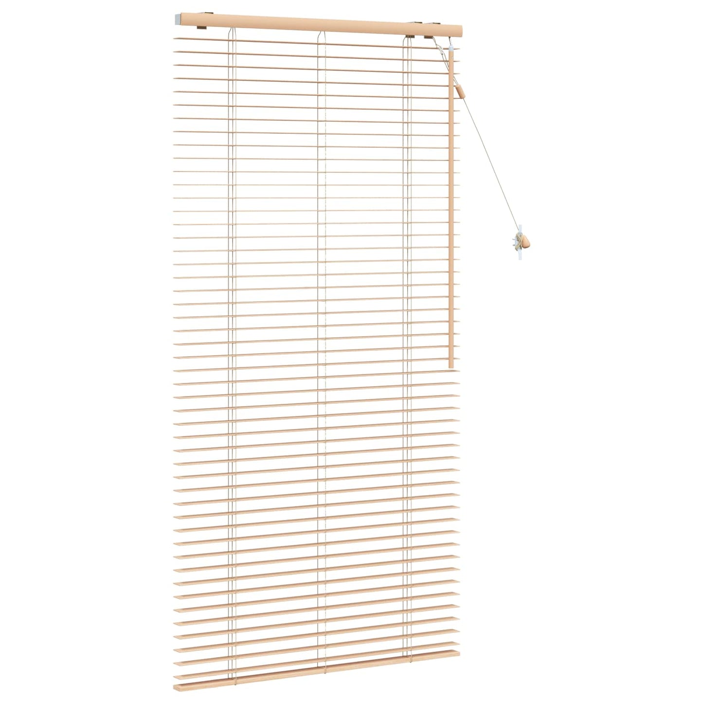 vidaXL Venetian Blind Oak Look 80 x 160 cm 35 mm Solid Paulownia Wood