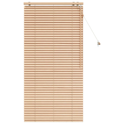 vidaXL Venetian Blind Oak Look 95 x 160 cm 35 mm Solid Paulownia Wood