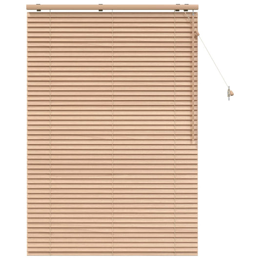 vidaXL Venetian Blind Oak Look 110 x 160 cm 35 mm Solid Paulownia Wood