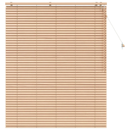 vidaXL Venetian Blind Oak Look 125 x 160 cm 35 mm Solid Paulownia Wood