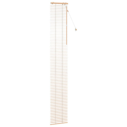 vidaXL Venetian Blind Oak Look 40 x 250 cm 35 mm Solid Paulownia Wood