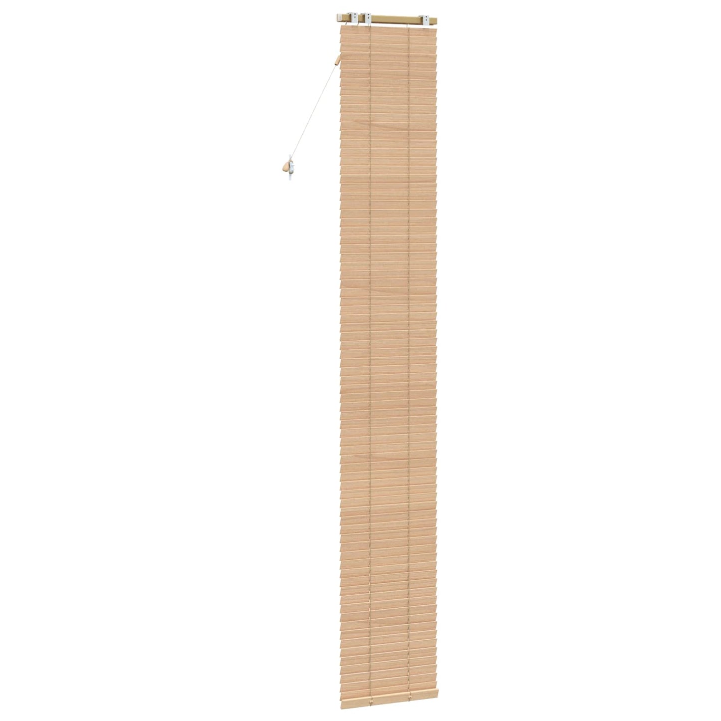 vidaXL Venetian Blind Oak Look 40 x 250 cm 35 mm Solid Paulownia Wood