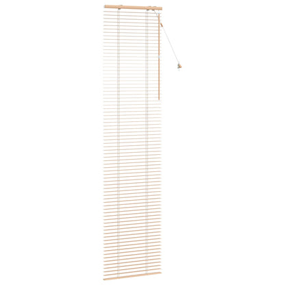 vidaXL Venetian Blind Oak Look 55 x 250 cm 35 mm Solid Paulownia Wood