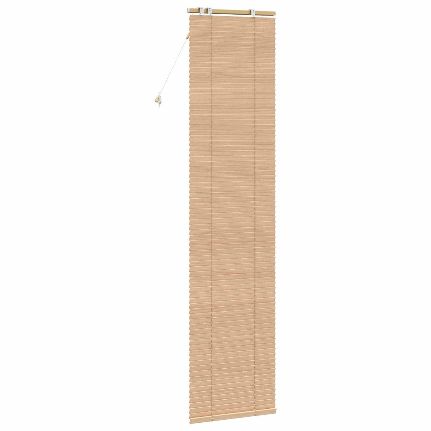 vidaXL Venetian Blind Oak Look 55 x 250 cm 35 mm Solid Paulownia Wood