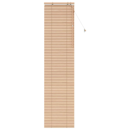 vidaXL Venetian Blind Oak Look 65 x 250 cm 35 mm Solid Paulownia Wood