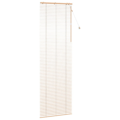 vidaXL Venetian Blind Oak Look 75 x 250 cm 35 mm Solid Paulownia Wood