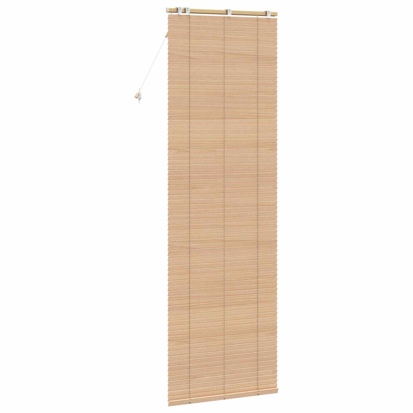 vidaXL Venetian Blind Oak Look 75 x 250 cm 35 mm Solid Paulownia Wood