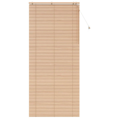 vidaXL Venetian Blind Oak Look 110 x 250 cm 35 mm Solid Paulownia Wood