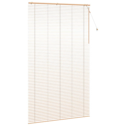vidaXL Venetian Blind Oak Look 155 x 250 cm 35 mm Solid Paulownia Wood