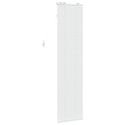 vidaXL Venetian Blind White 40 x 160 cm 35 mm Solid Paulownia Wood