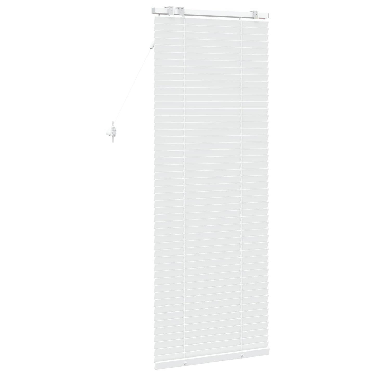 vidaXL Venetian Blind White 55 x 160 cm 35 mm Solid Paulownia Wood