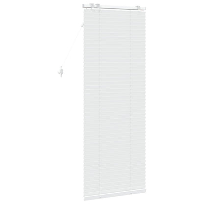 vidaXL Venetian Blind White 60 x 160 cm 35 mm Solid Paulownia Wood