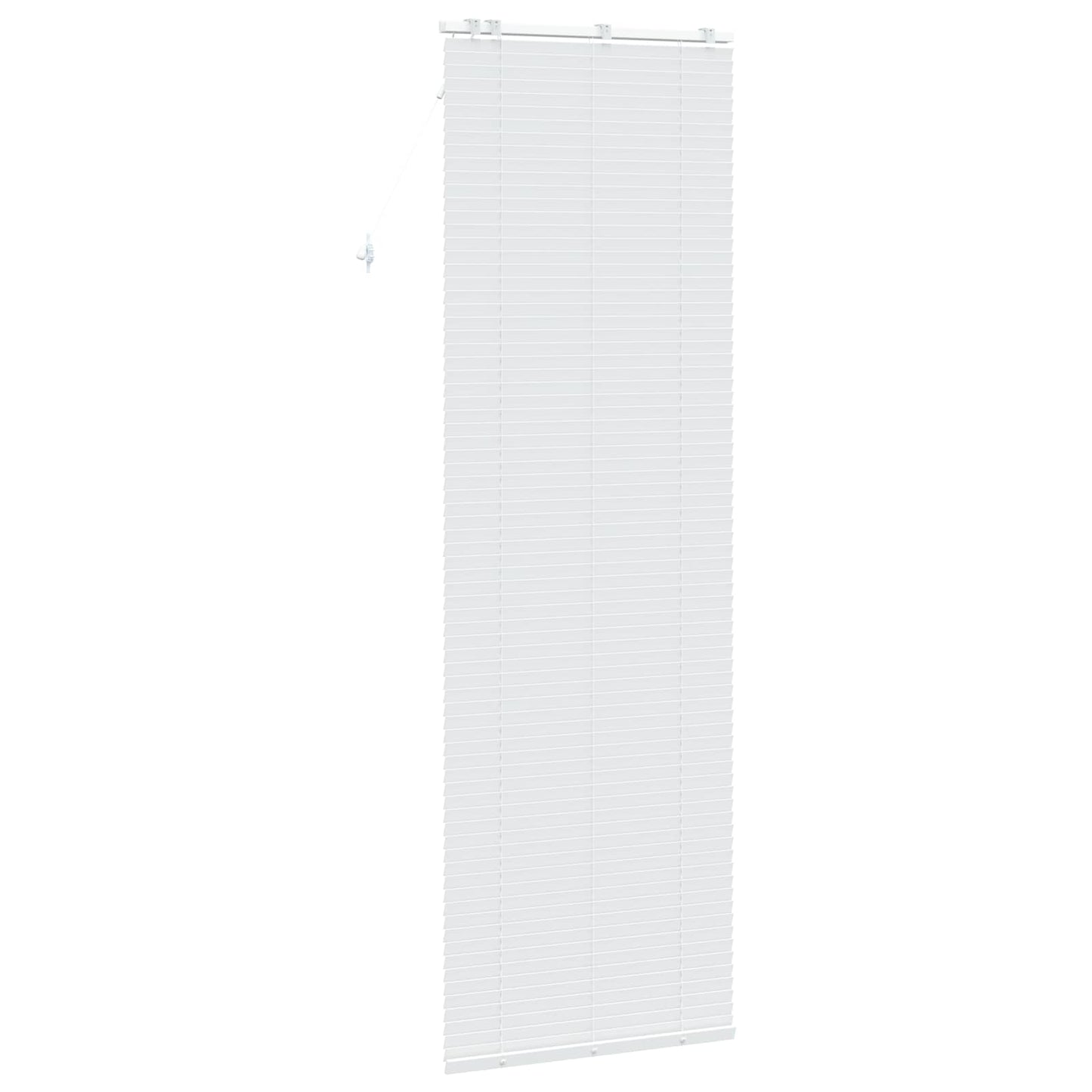 vidaXL Venetian Blind White 70 x 250 cm 35 mm Solid Paulownia Wood