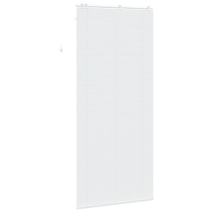 vidaXL Venetian Blind White 120 x 250 cm 35 mm Solid Paulownia Wood